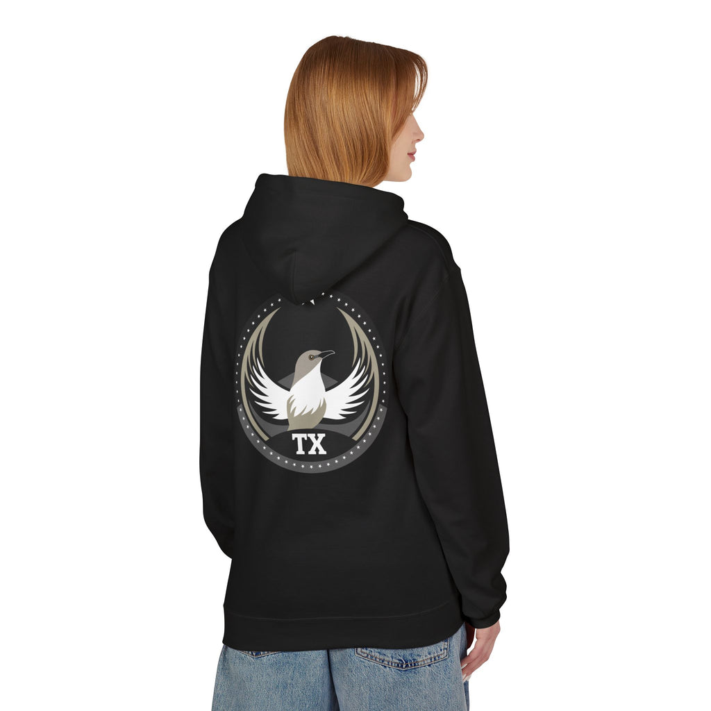 Bird Rebels Midweight Softstyle Fleece Hoodie – TX – Dark