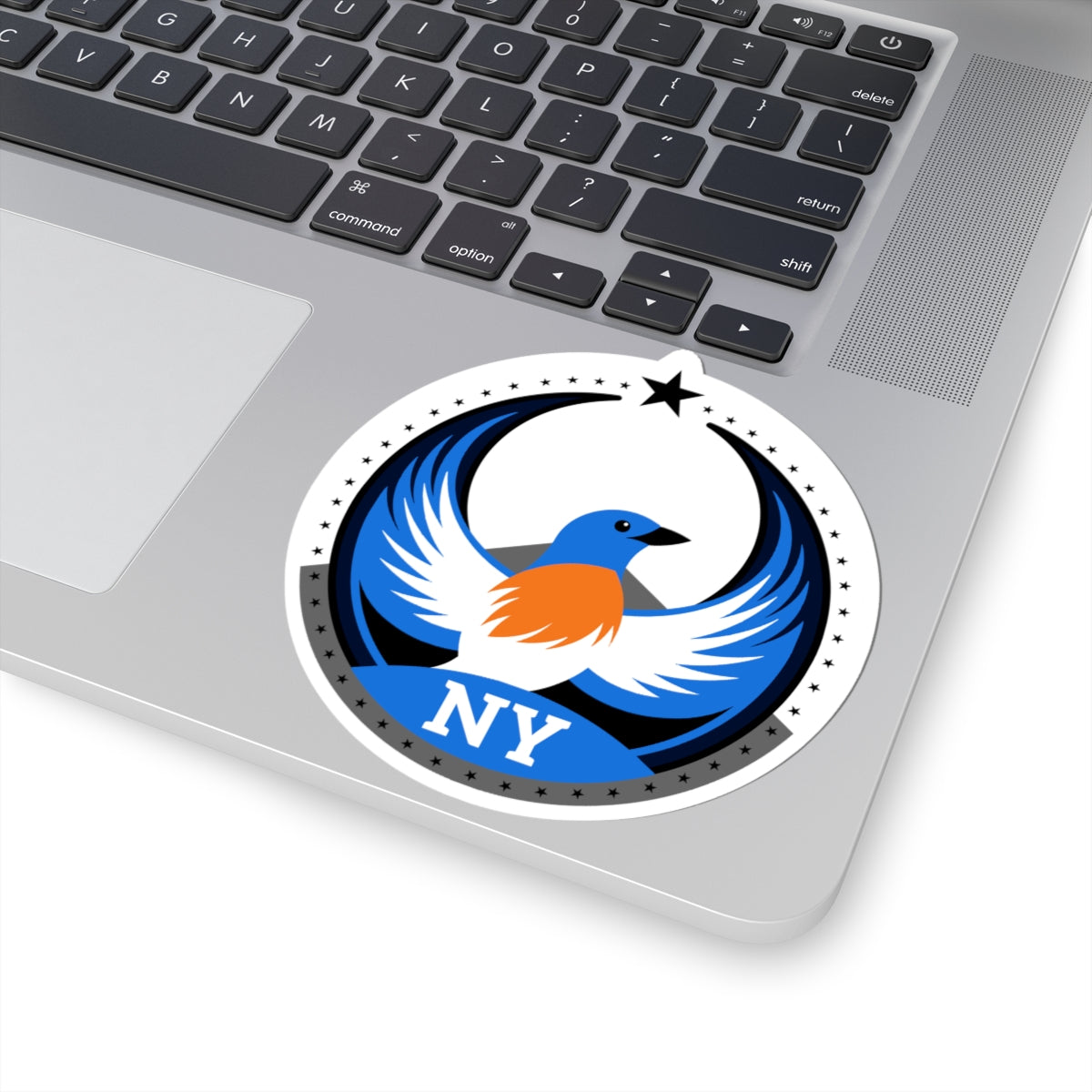 New York Eastern Bluebird Light Kiss-Cut Sticker | Bird Rebels NY Community Pride Decal