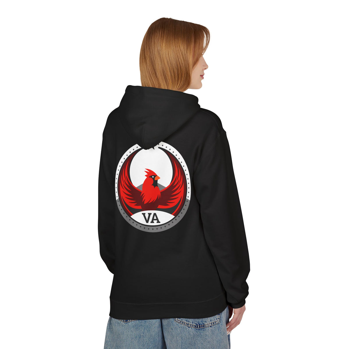 Bird Rebels Midweight Softstyle Fleece Hoodie – VA – Light