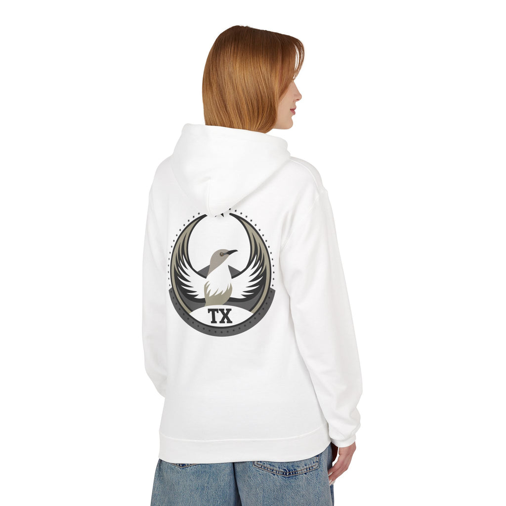 Bird Rebels Midweight Softstyle Fleece Hoodie – TX – Light