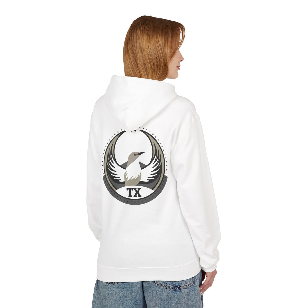 Bird Rebels Midweight Softstyle Fleece Hoodie – TX – Light
