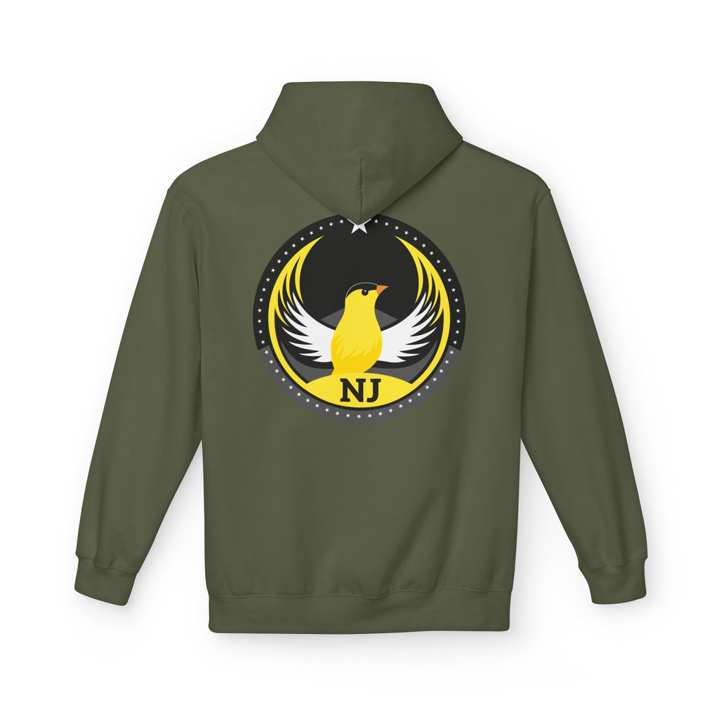 Bird Rebels Midweight Softstyle Fleece Hoodie – NJ – Dark