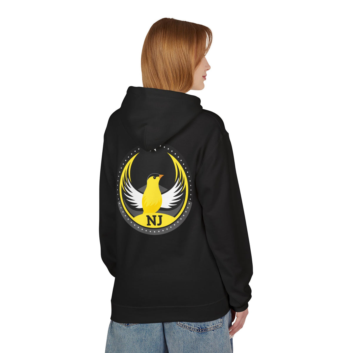 Bird Rebels Midweight Softstyle Fleece Hoodie – NJ – Dark