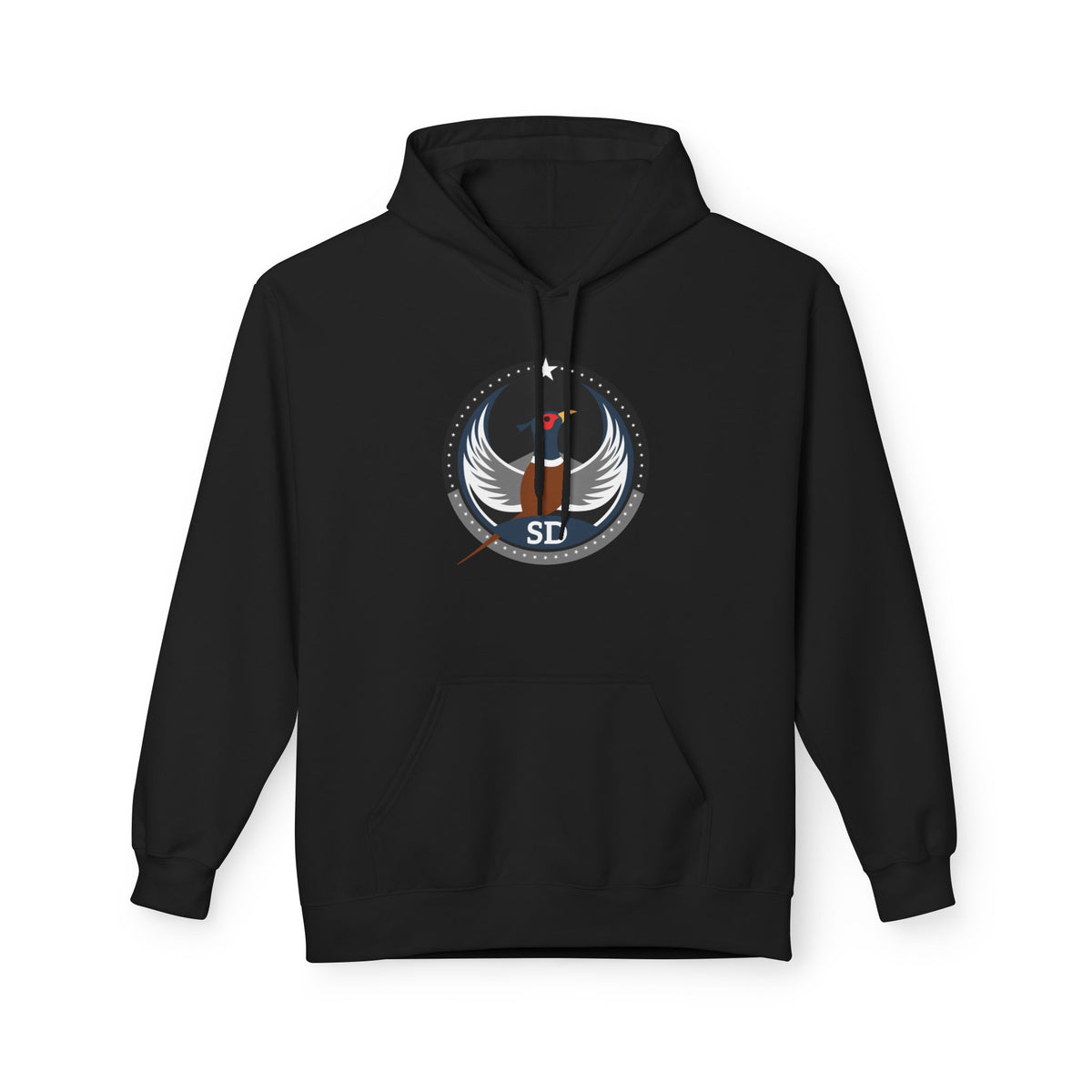 Bird Rebels Midweight Softstyle Fleece Hoodie – SD – Dark