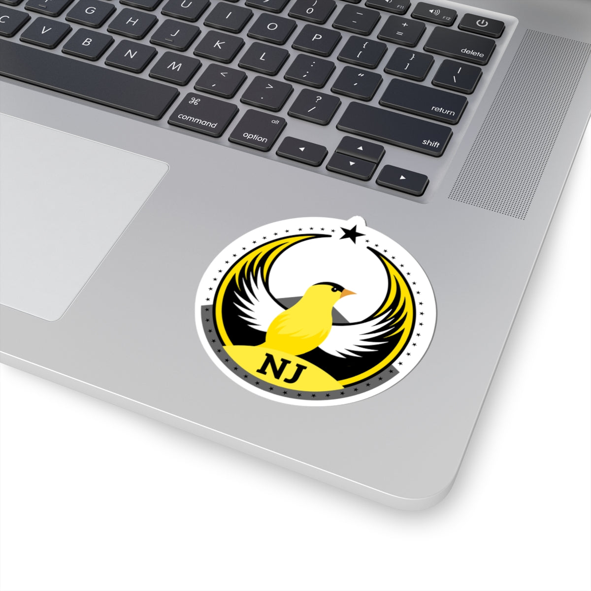 New Jersey Eastern Goldfinch Light Kiss-Cut Sticker | Bird Rebels NJ Community Pride Decal