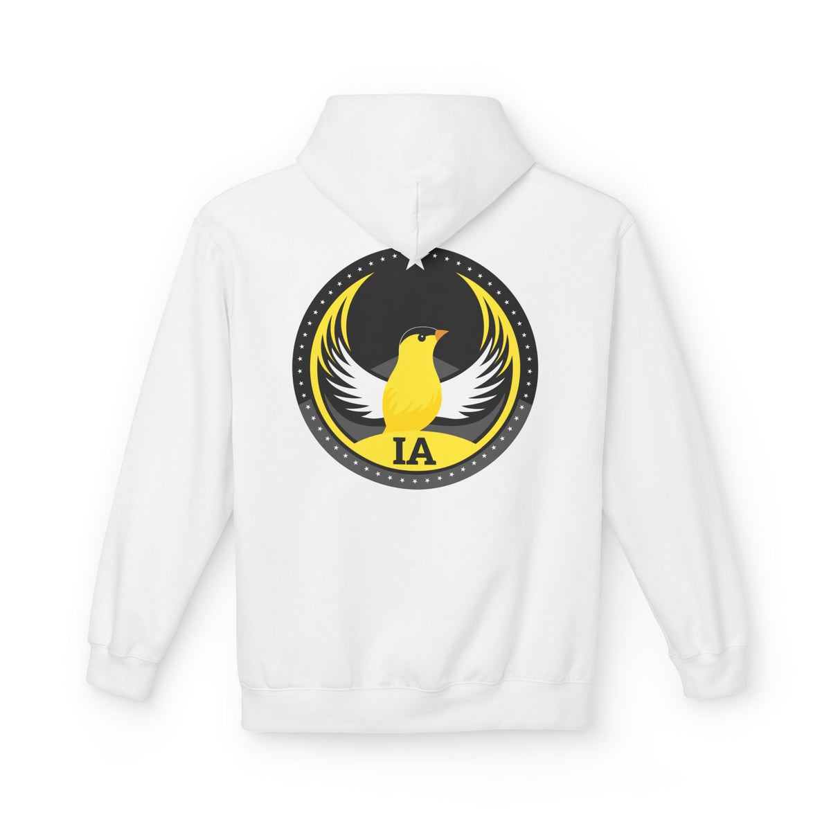 Bird Rebels Midweight Softstyle Fleece Hoodie – IA – dark