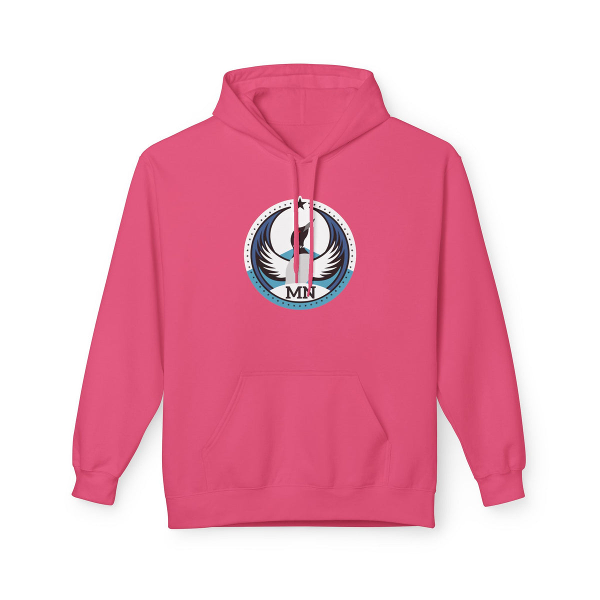 Bird Rebels Midweight Softstyle Fleece Hoodie – MN – Light