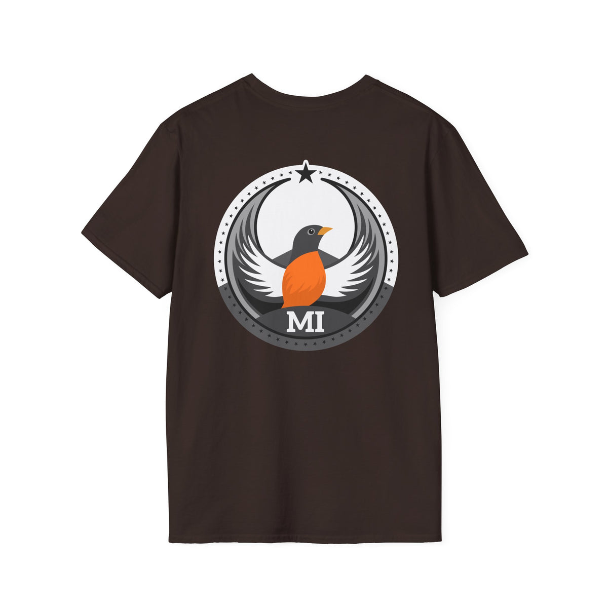 Bird Rebels Softstyle T-Shirt – MI – Light