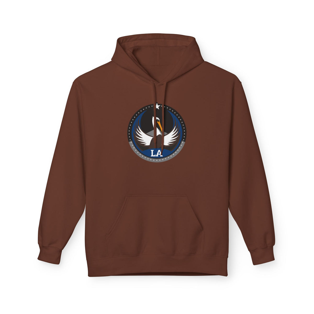 Bird Rebels Midweight Softstyle Fleece Hoodie – LA – Dark