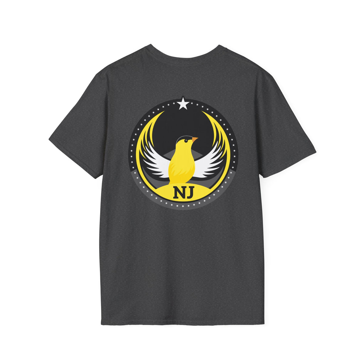 Bird Rebels Softstyle T-Shirt – NJ – Dark