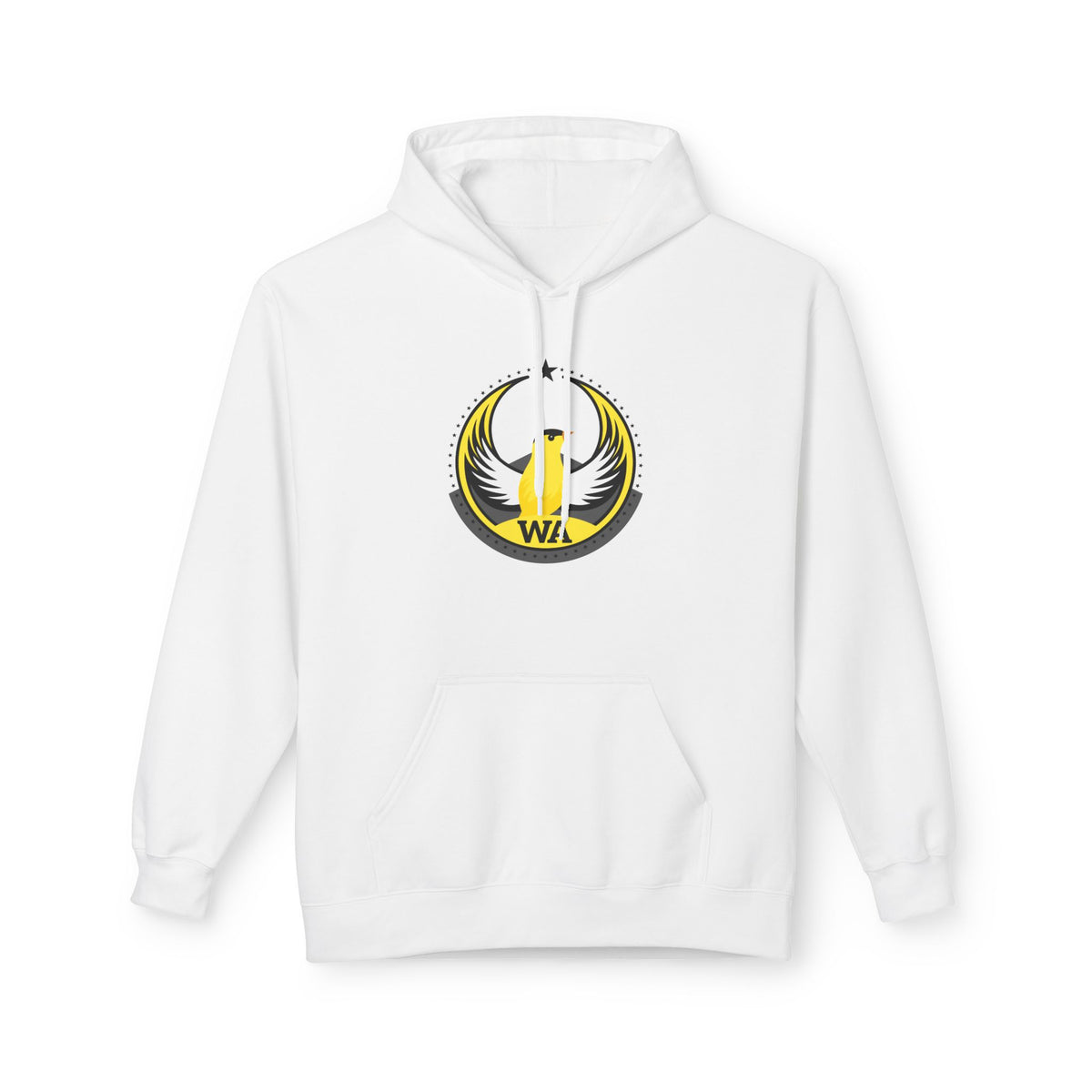 Bird Rebels Midweight Softstyle Fleece Hoodie – WA – Willow Goldfinch – Light