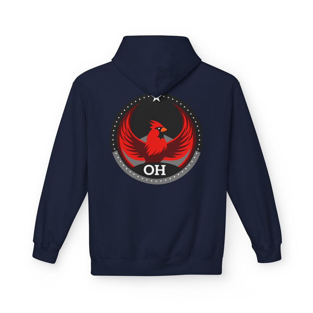 Bird Rebels Midweight Softstyle Fleece Hoodie – OH – Dark