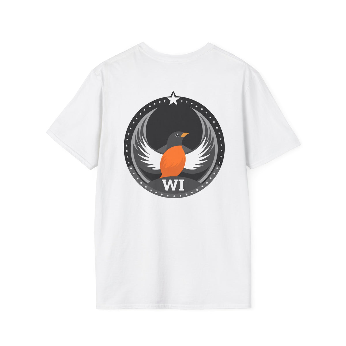 Bird Rebels Softstyle T-Shirt – WI – Dark