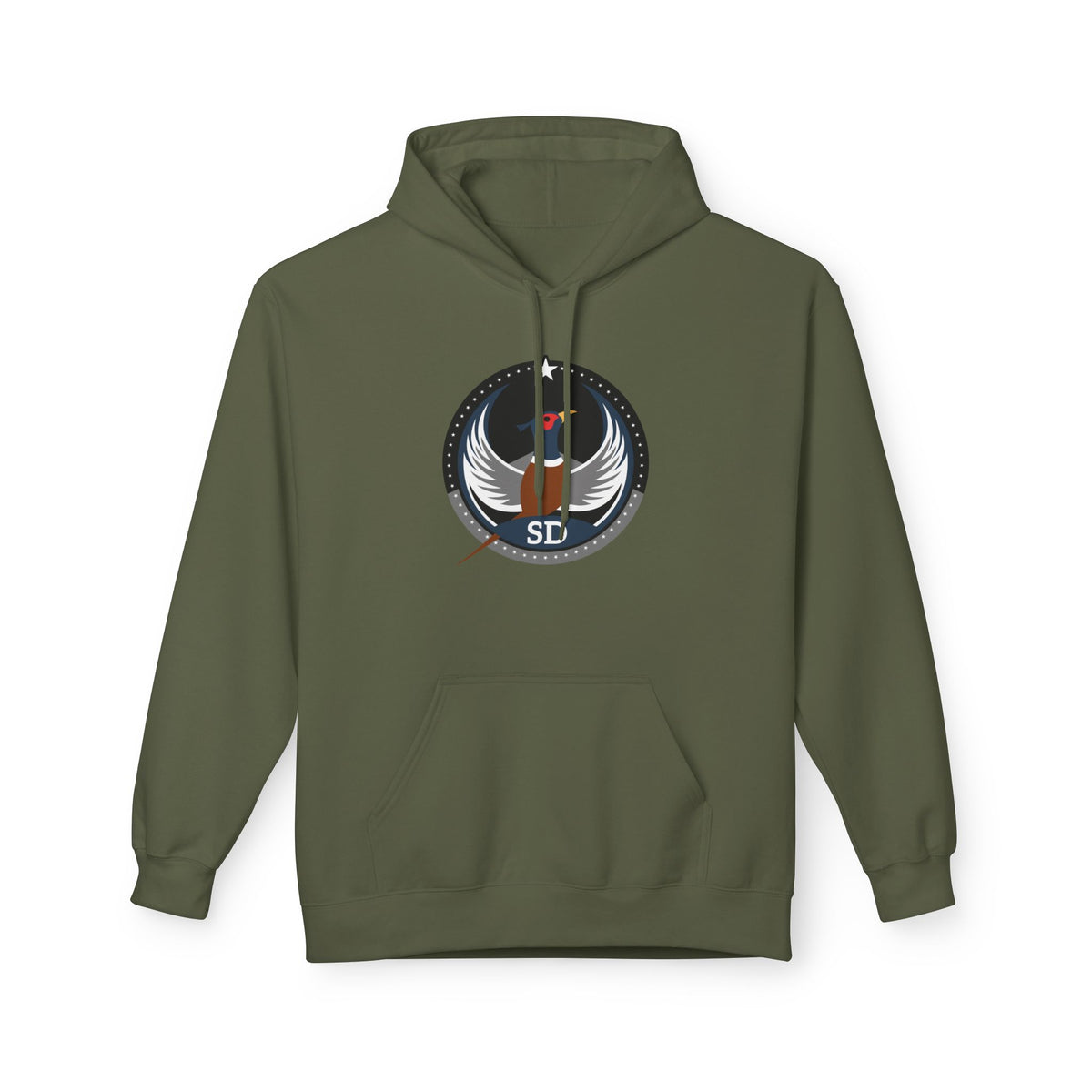 Bird Rebels Midweight Softstyle Fleece Hoodie – SD – Dark