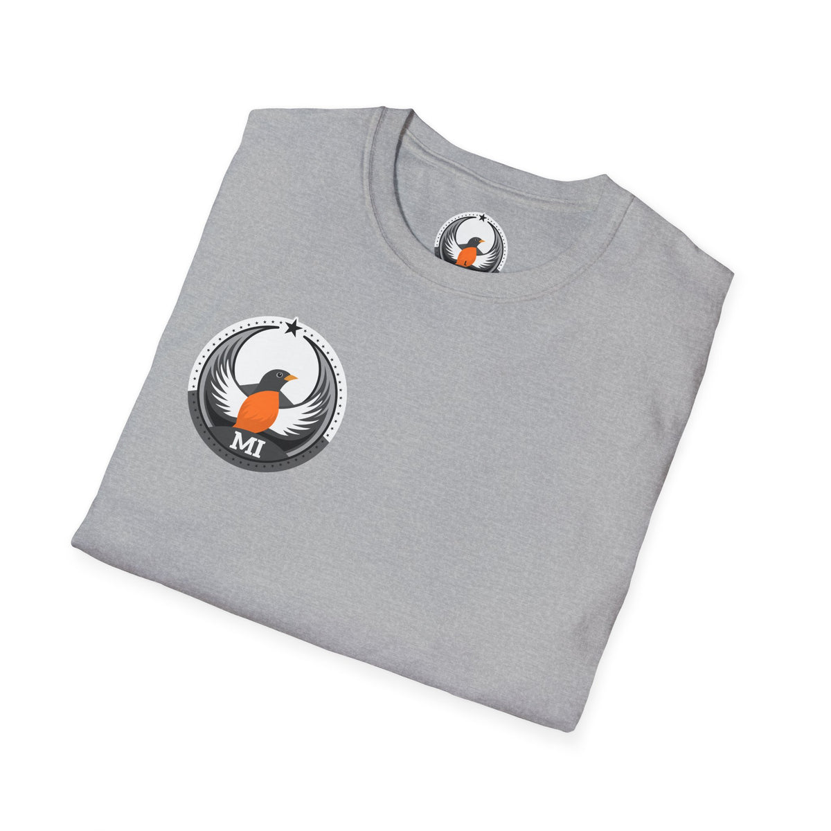 Bird Rebels Softstyle T-Shirt – MI – Light