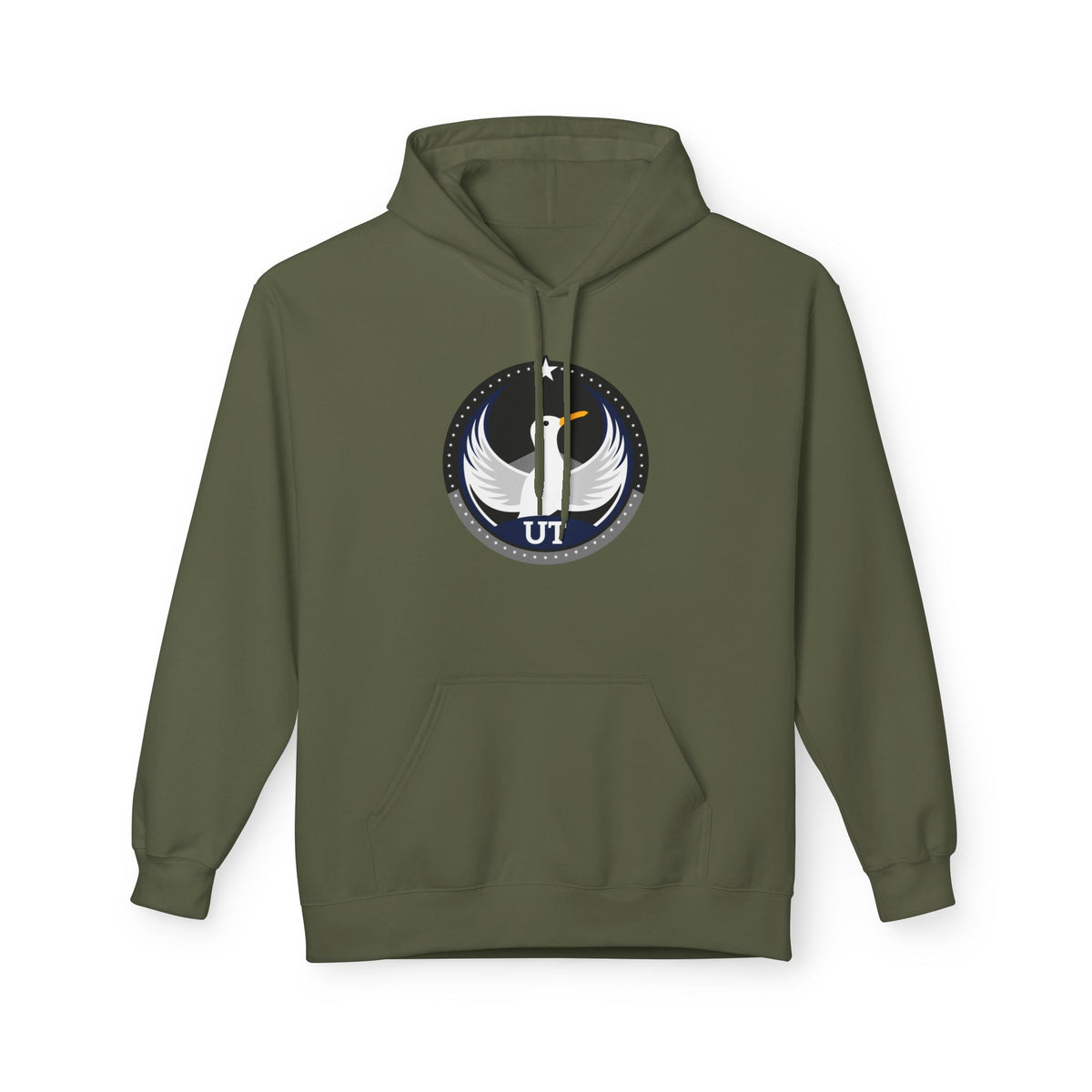 Bird Rebels Midweight Softstyle Fleece Hoodie – UT – Dark