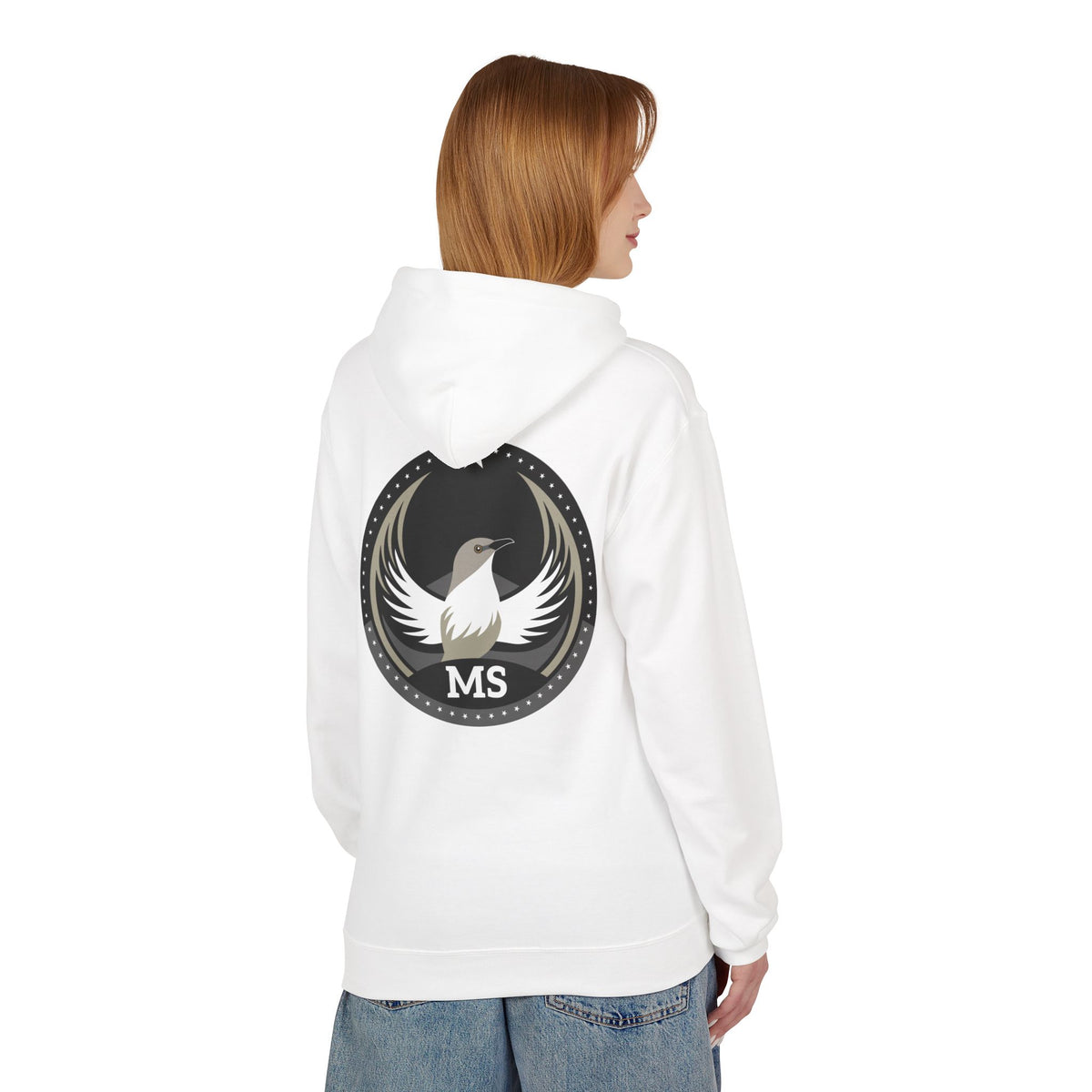 Bird Rebels Midweight Softstyle Fleece Hoodie – MS – Dark