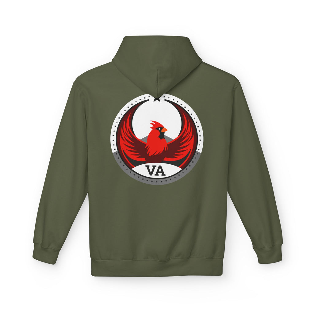 Bird Rebels Midweight Softstyle Fleece Hoodie – VA – Light