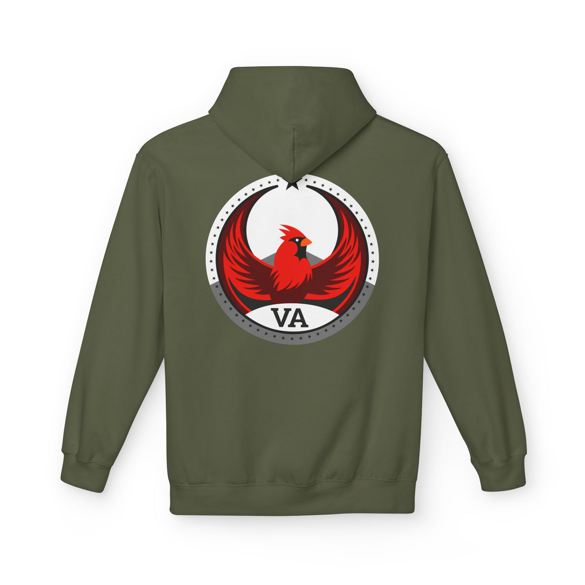 Bird Rebels Midweight Softstyle Fleece Hoodie – VA – Light