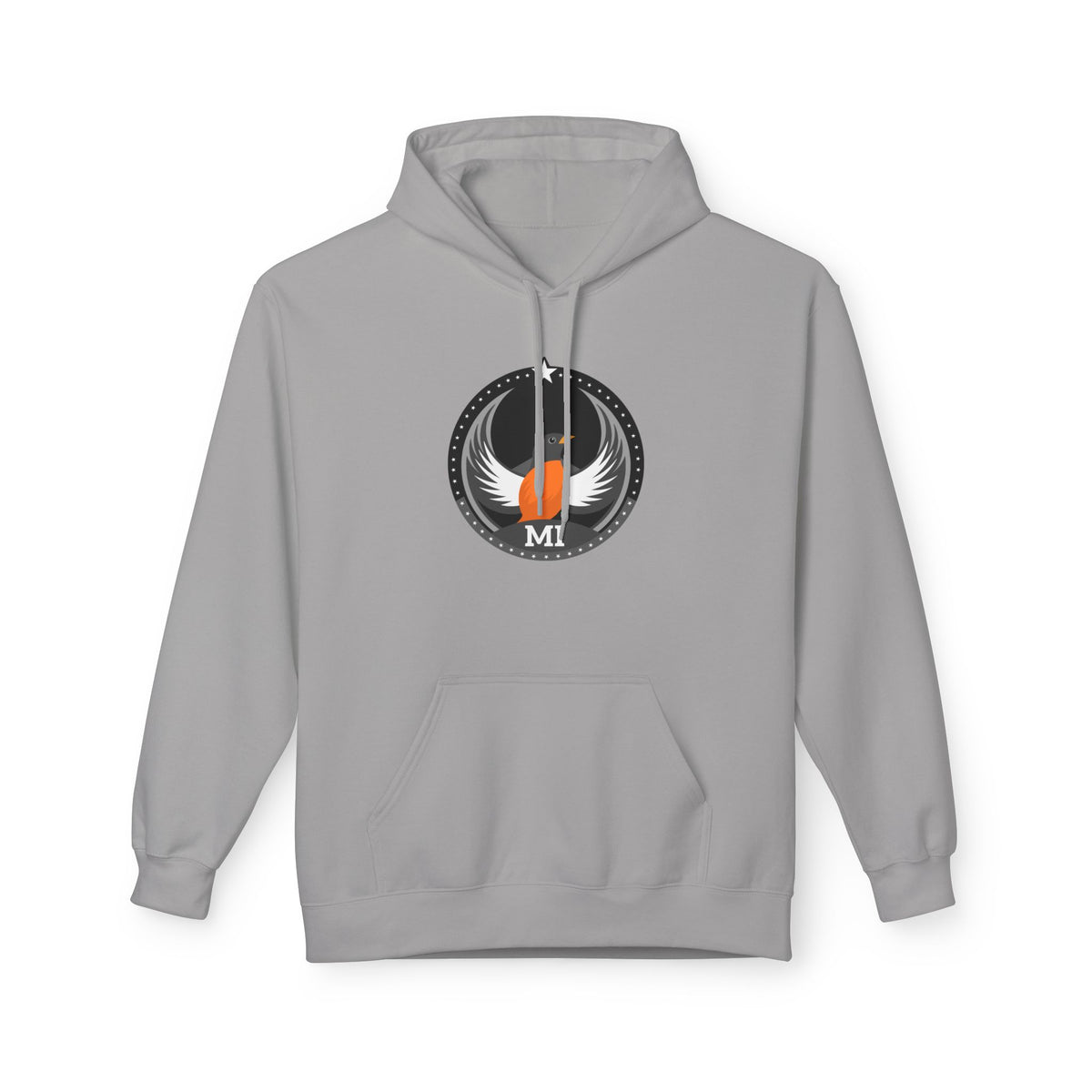 Bird Rebels Midweight Softstyle Fleece Hoodie – MI – Dark