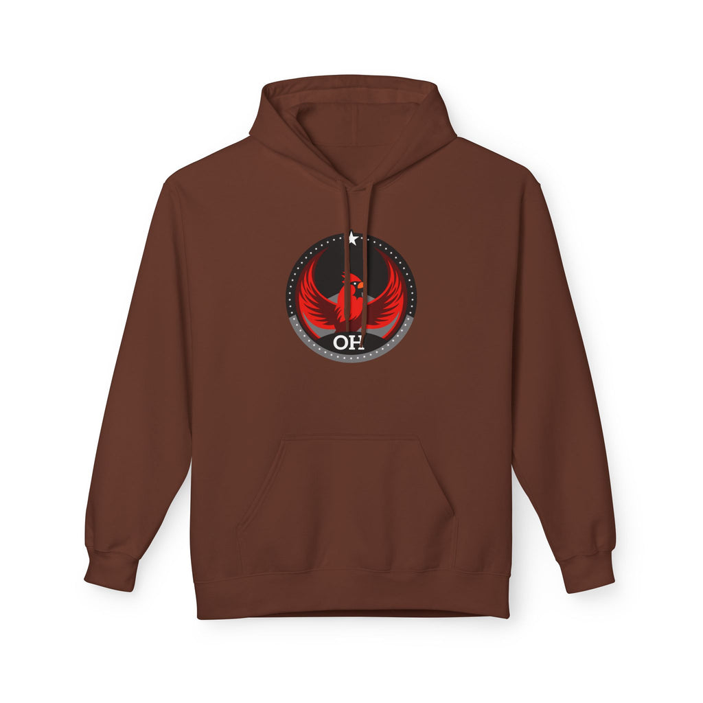 Bird Rebels Midweight Softstyle Fleece Hoodie – OH – Dark