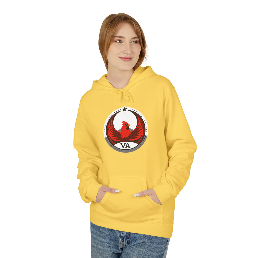 Bird Rebels Midweight Softstyle Fleece Hoodie – VA – Light