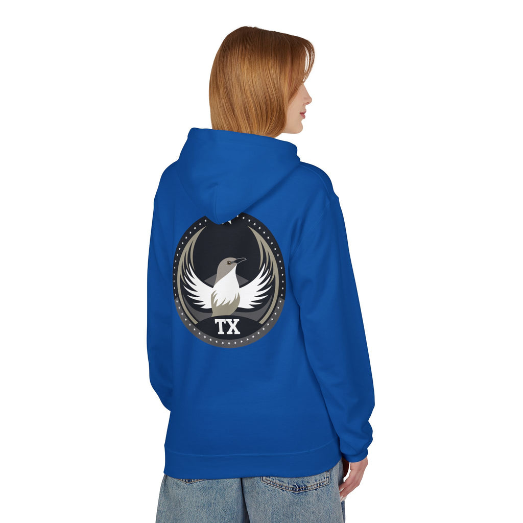 Bird Rebels Midweight Softstyle Fleece Hoodie – TX – Dark