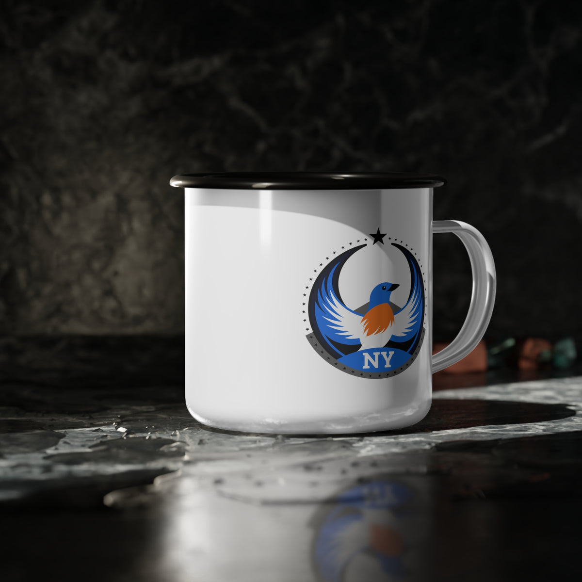 Bird Rebels Enamel Camp Cup – NY – Light