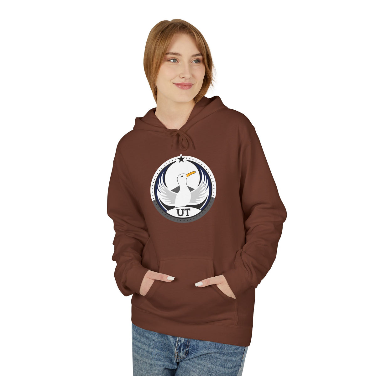 Bird Rebels Midweight Softstyle Fleece Hoodie – UT – Light