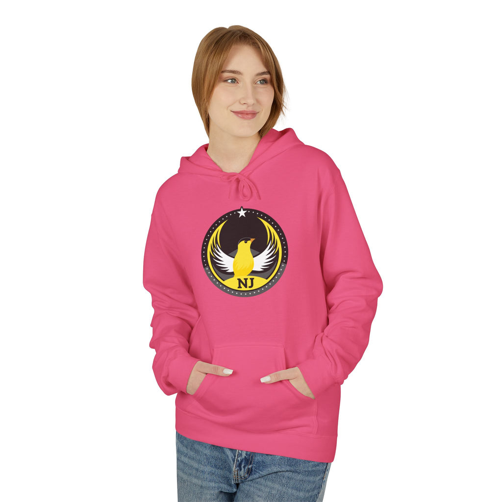 Bird Rebels Midweight Softstyle Fleece Hoodie – NJ – Dark