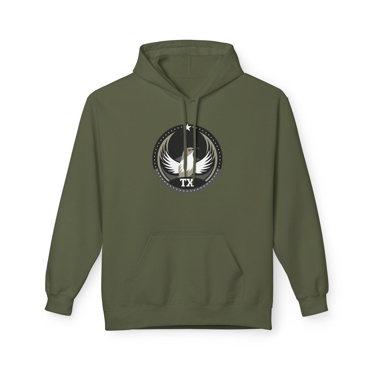 Bird Rebels Midweight Softstyle Fleece Hoodie – TX – Dark