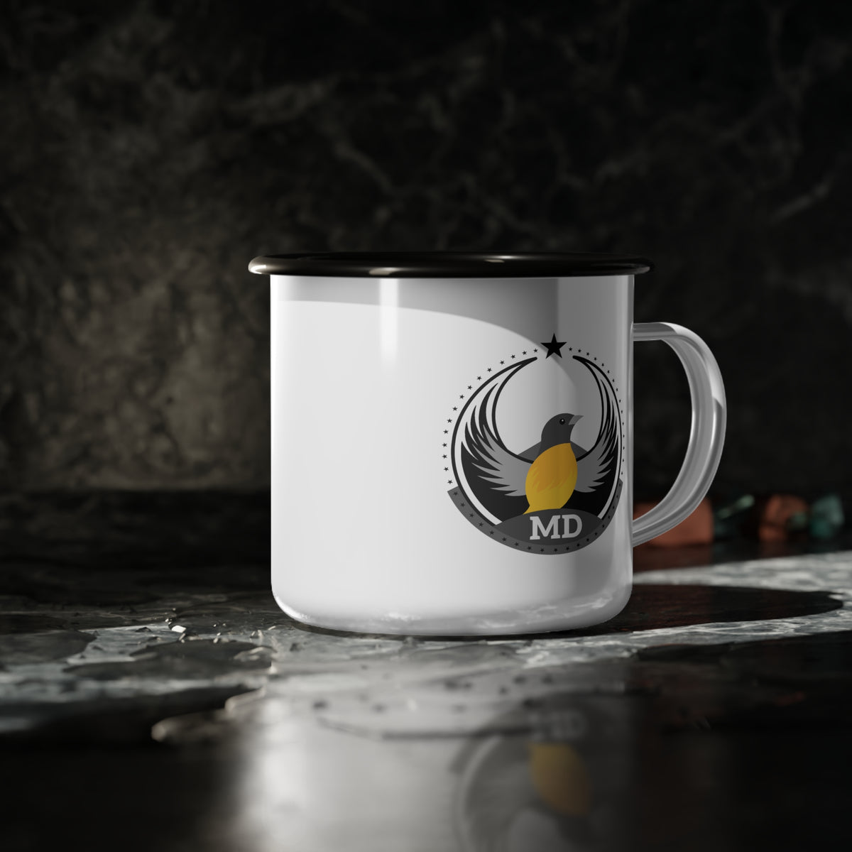 Bird Rebels Enamel Camp Cup – MD – Light