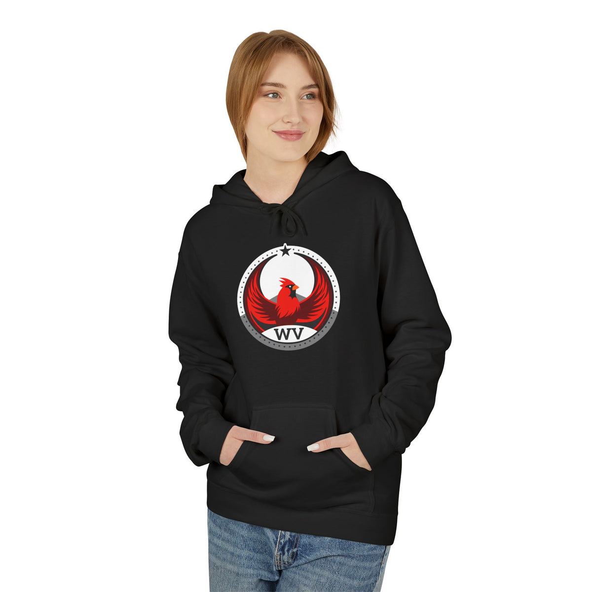 Bird Rebels Midweight Softstyle Fleece Hoodie – WV – Light