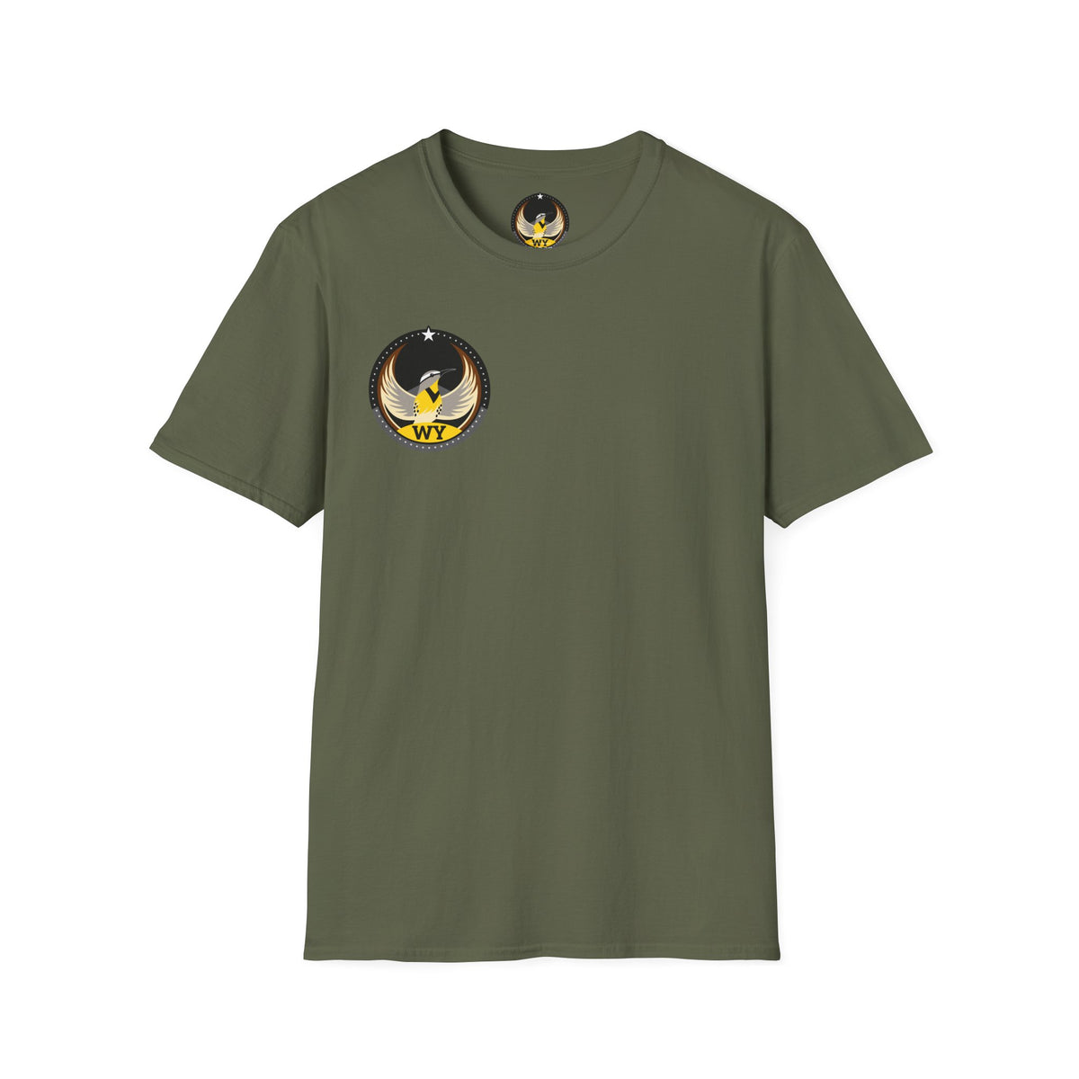 Bird Rebels Softstyle T-Shirt – WY – Dark