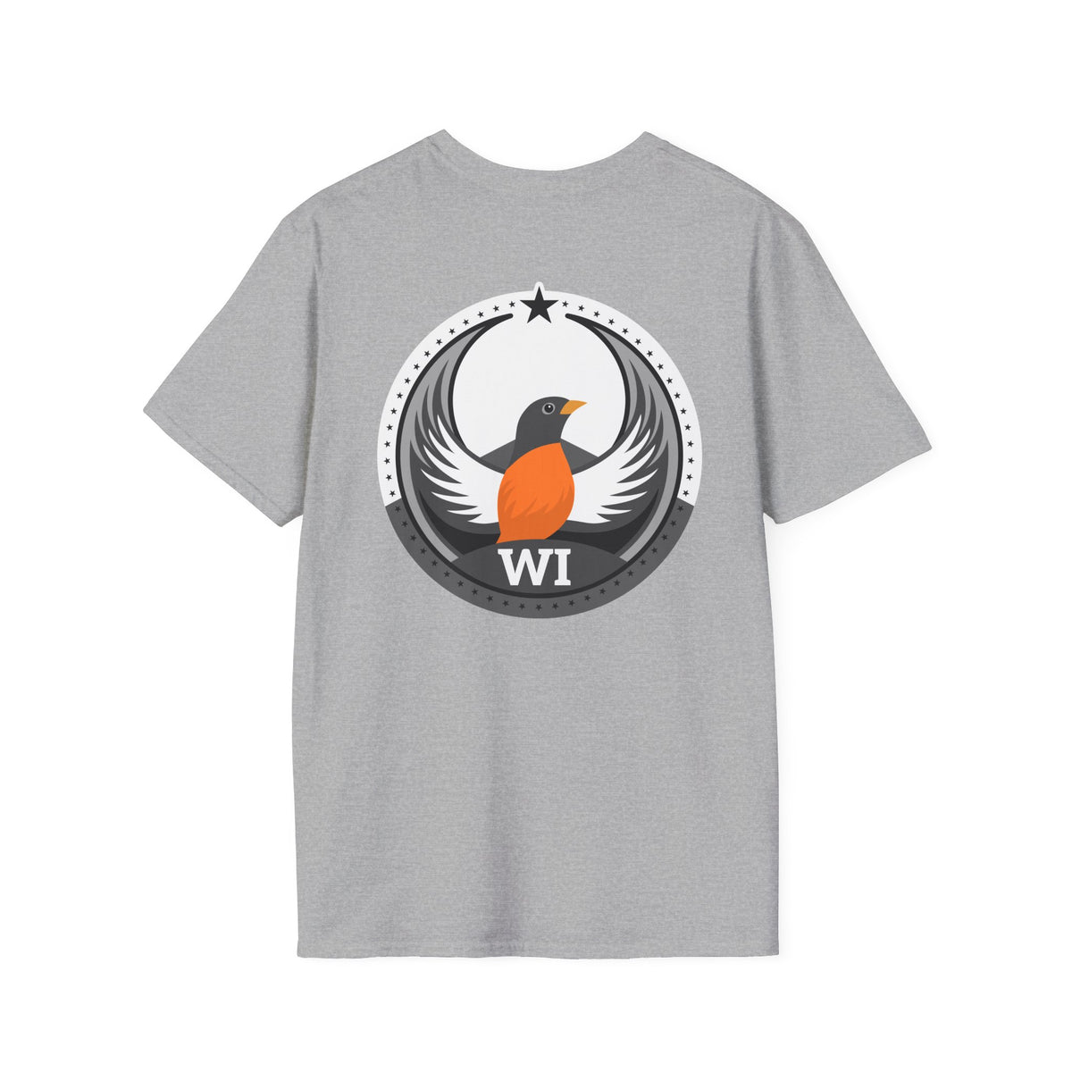 Bird Rebels Softstyle T-Shirt – WI – Light