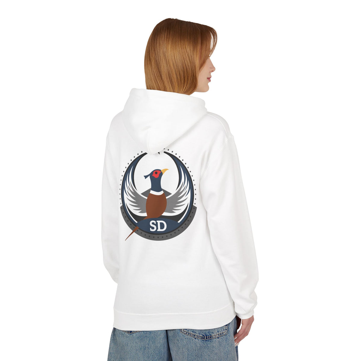 Bird Rebels Midweight Softstyle Fleece Hoodie – SD – Light
