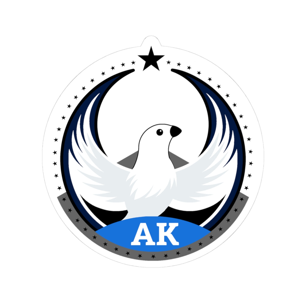 Alaska Willow Ptarmigan Light Kiss-Cut Sticker | Bird Rebels AK Community Pride Decal