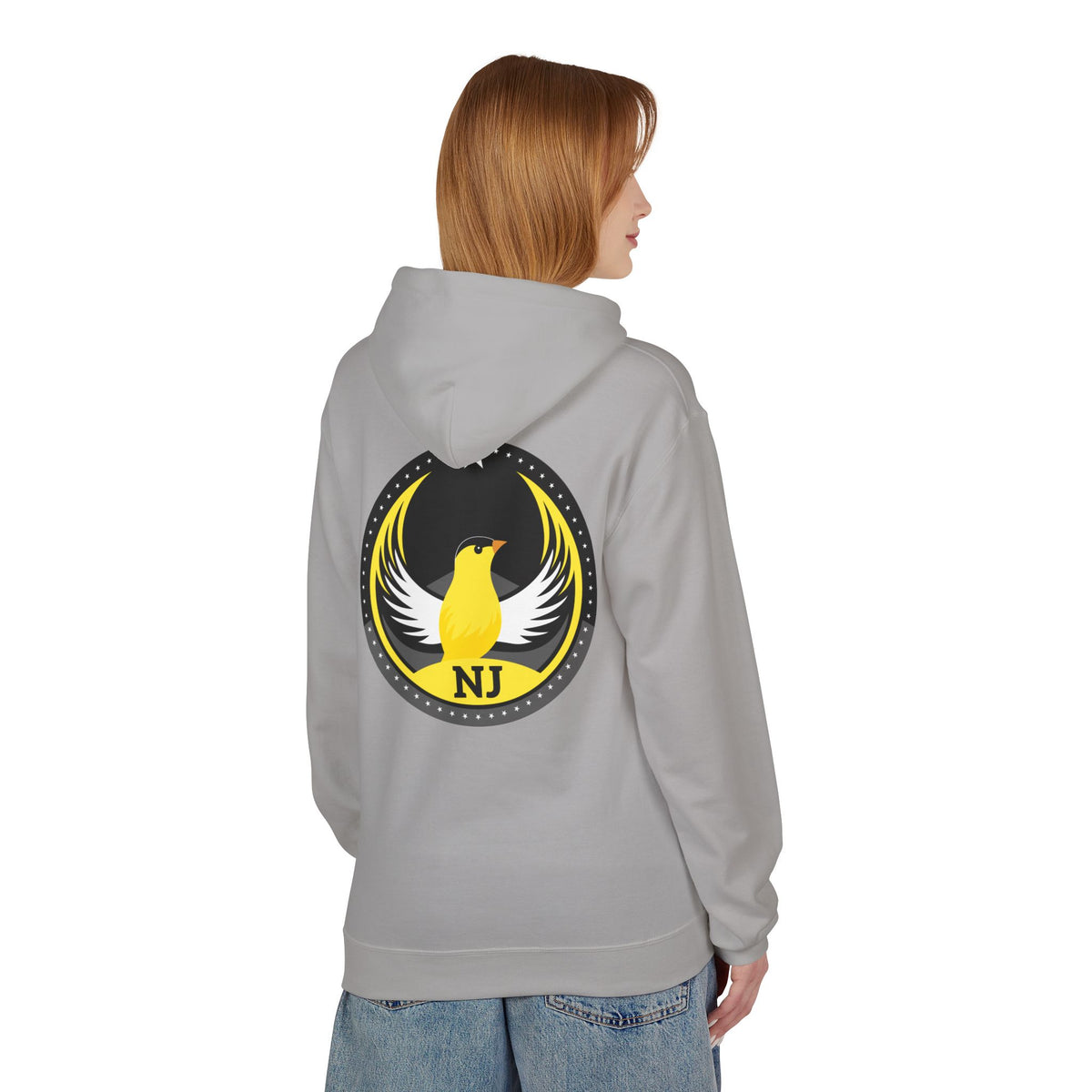 Bird Rebels Midweight Softstyle Fleece Hoodie – NJ – Dark