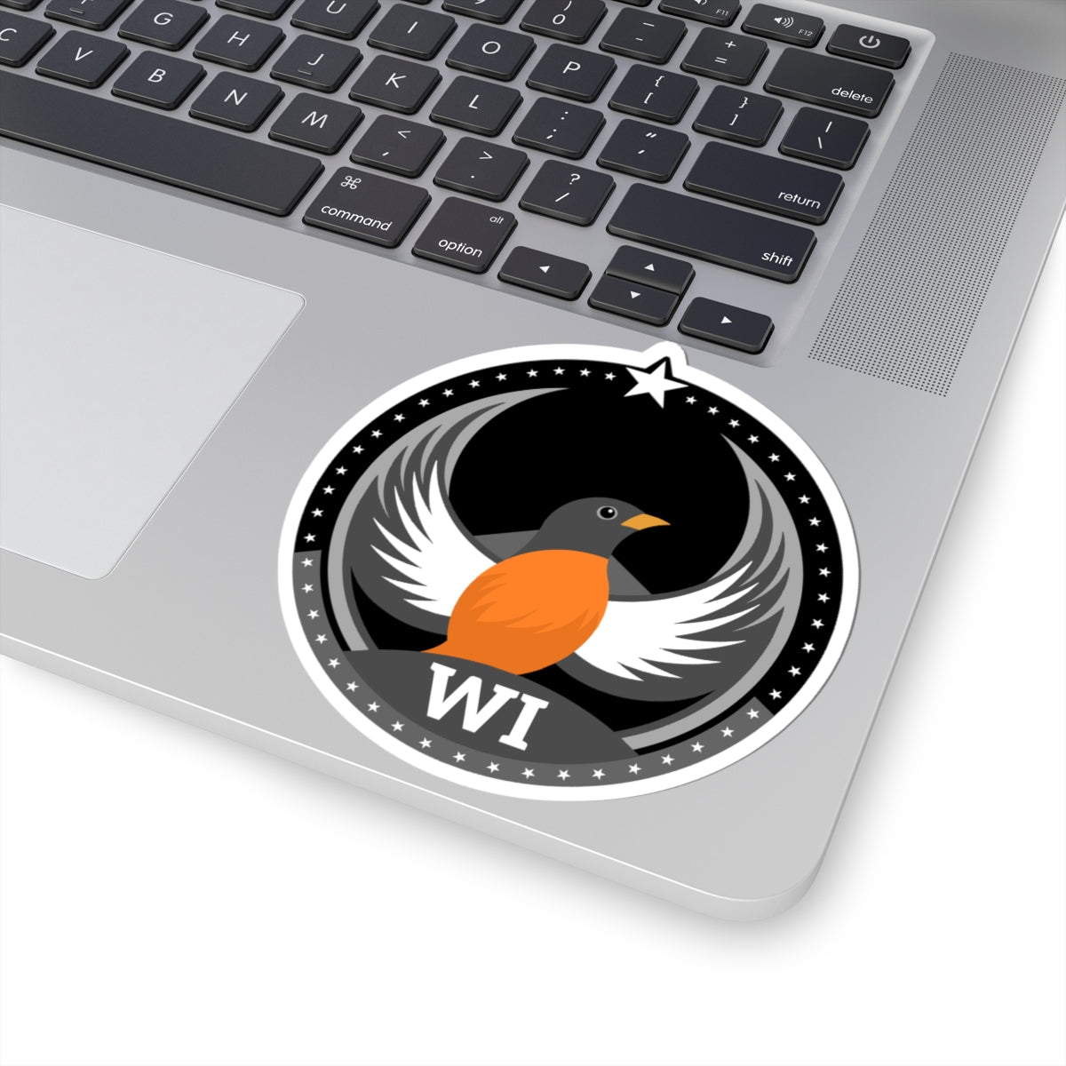 Bird Rebels Kiss-Cut Stickers – WI – Dark
