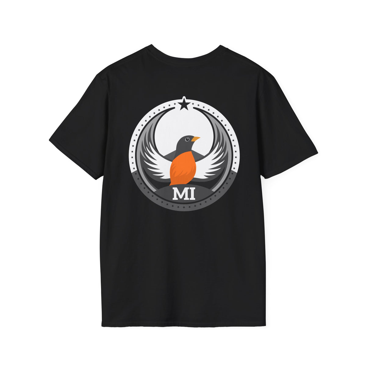 Bird Rebels Softstyle T-Shirt – MI – Light