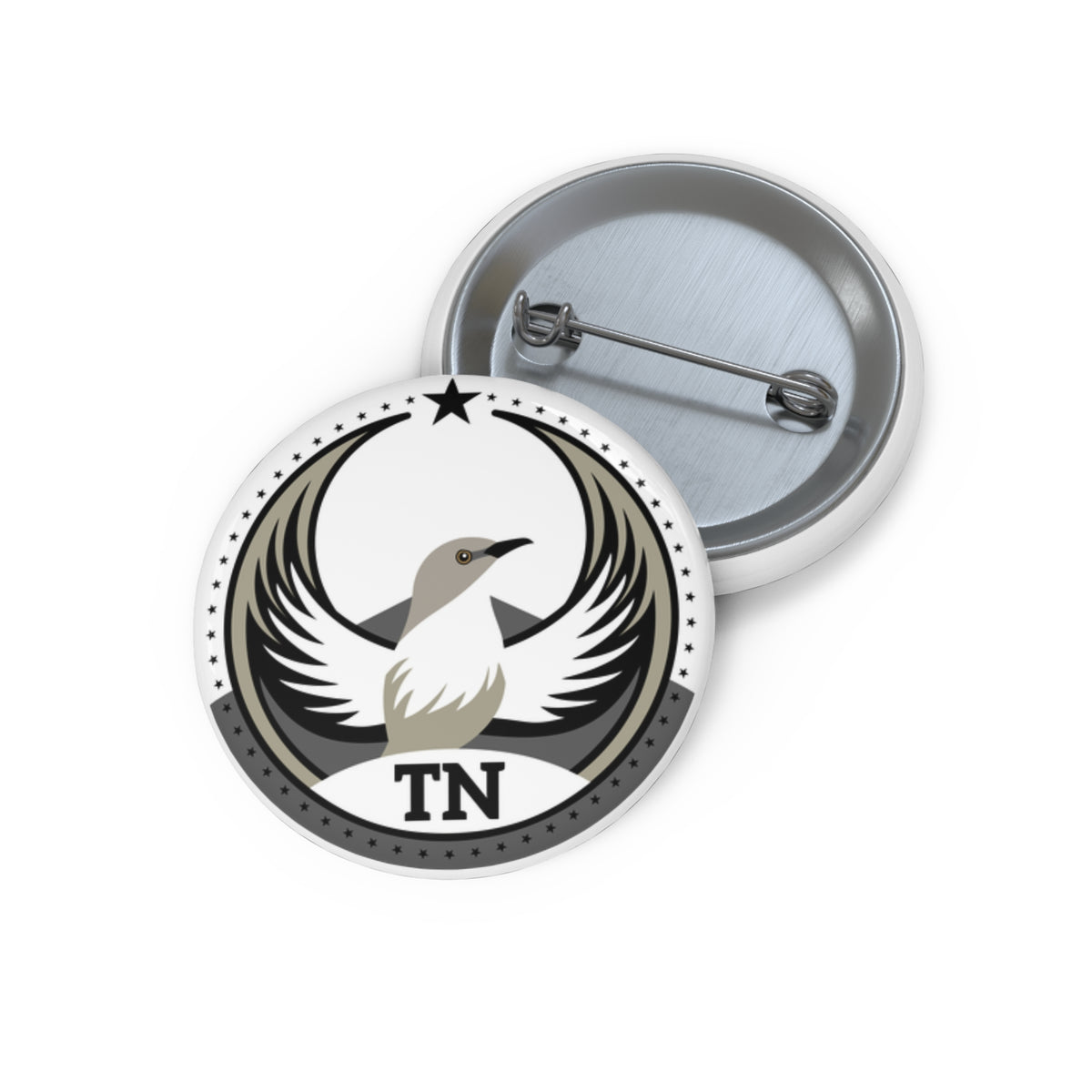 Bird Rebels Pin Button – TN – Light