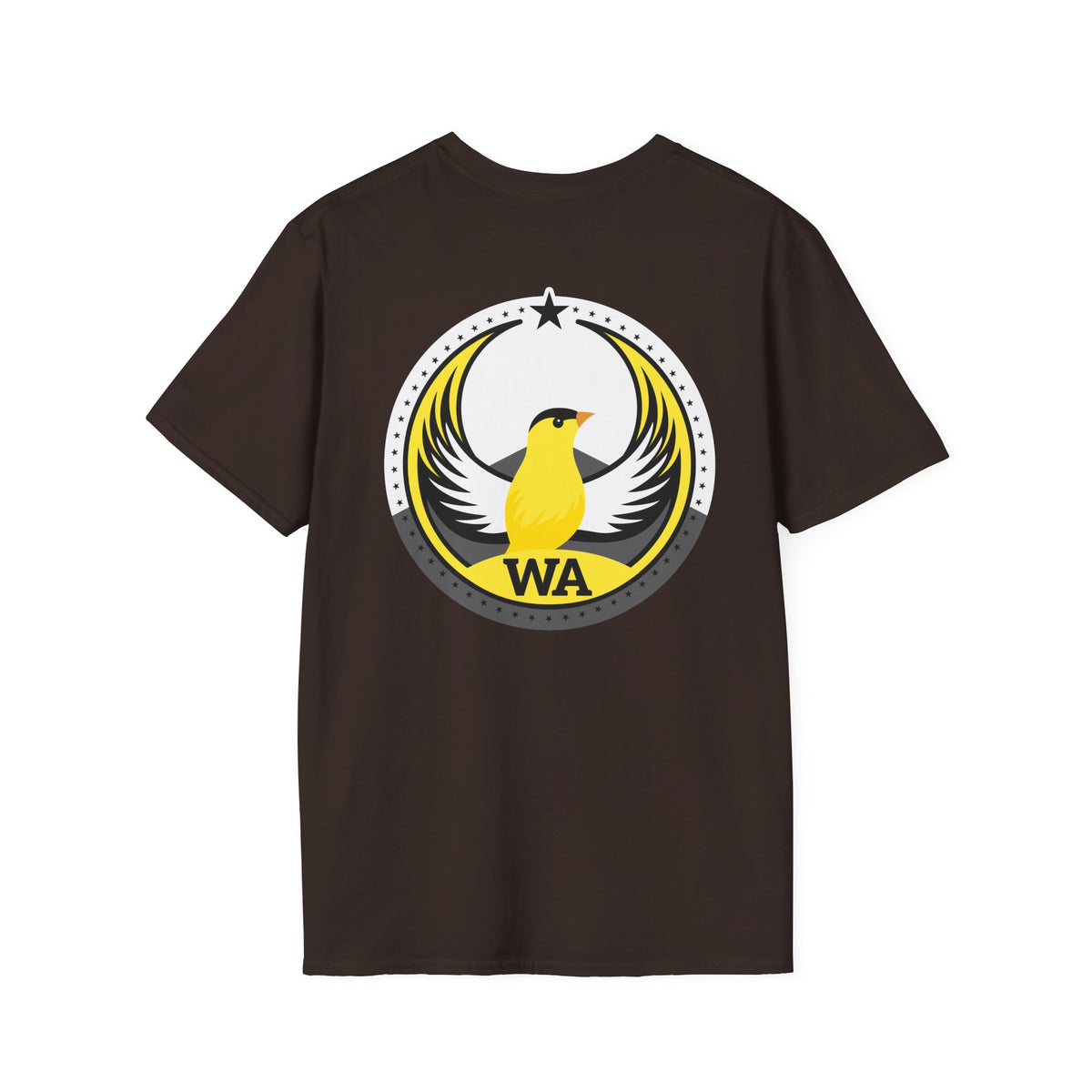 Bird Rebels Softstyle T-Shirt – WA – Light