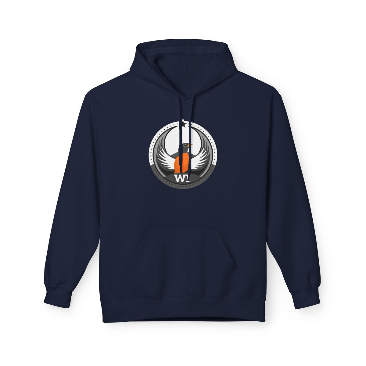 Bird Rebels Midweight Softstyle Fleece Hoodie – WI – Light