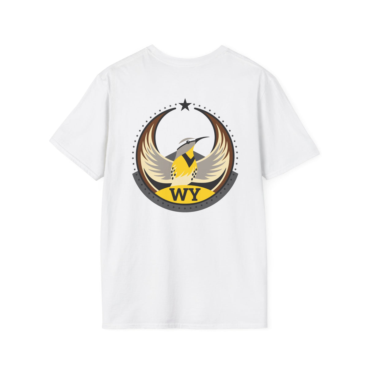Bird Rebels Softstyle T-Shirt – WY – Light