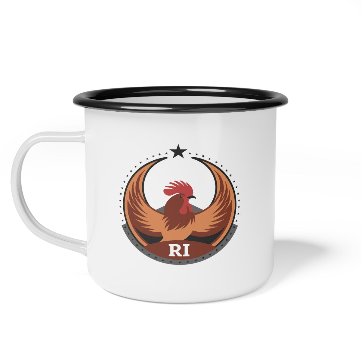 Bird Rebels Enamel Camp Cup – RI – Light
