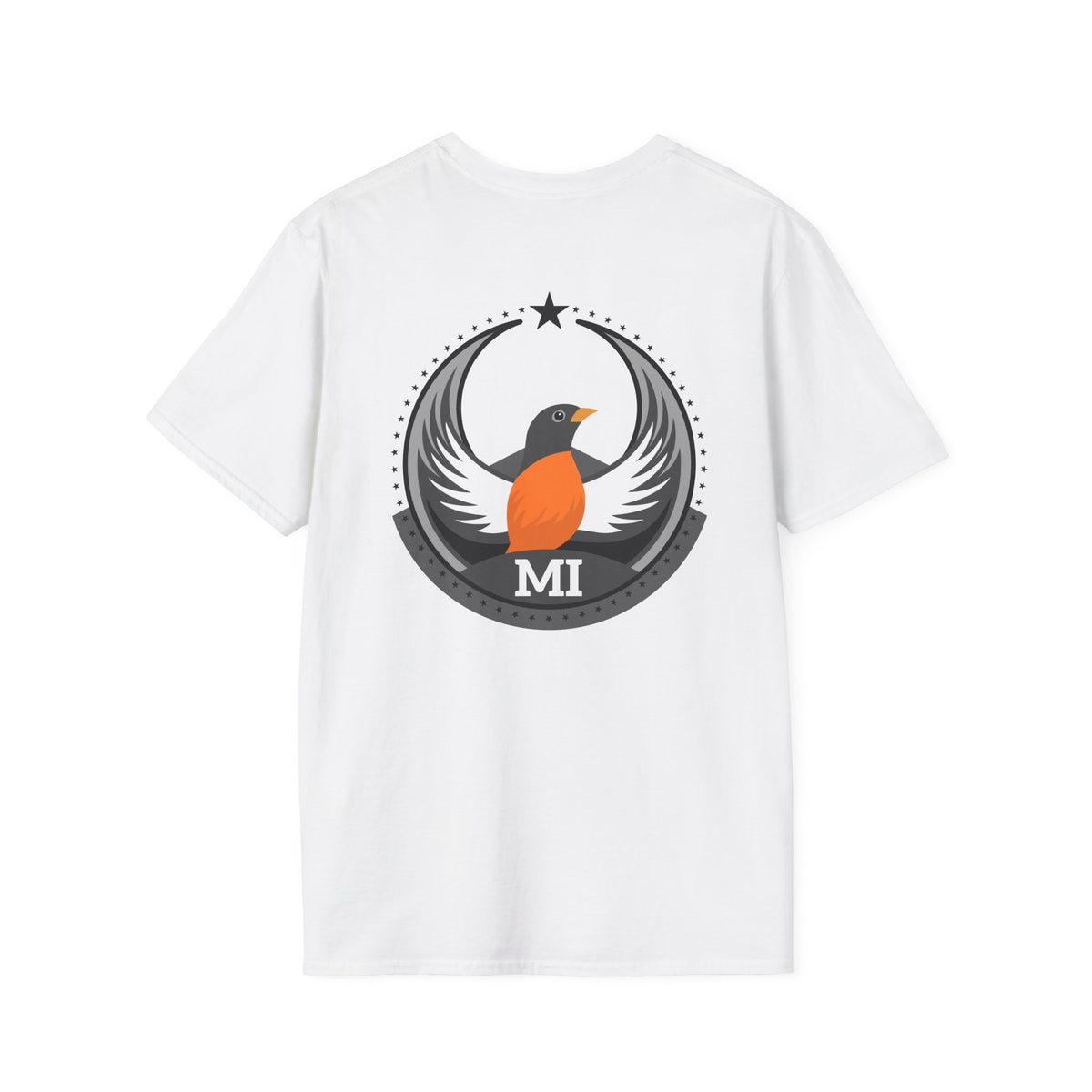Bird Rebels Softstyle T-Shirt – MI – Light