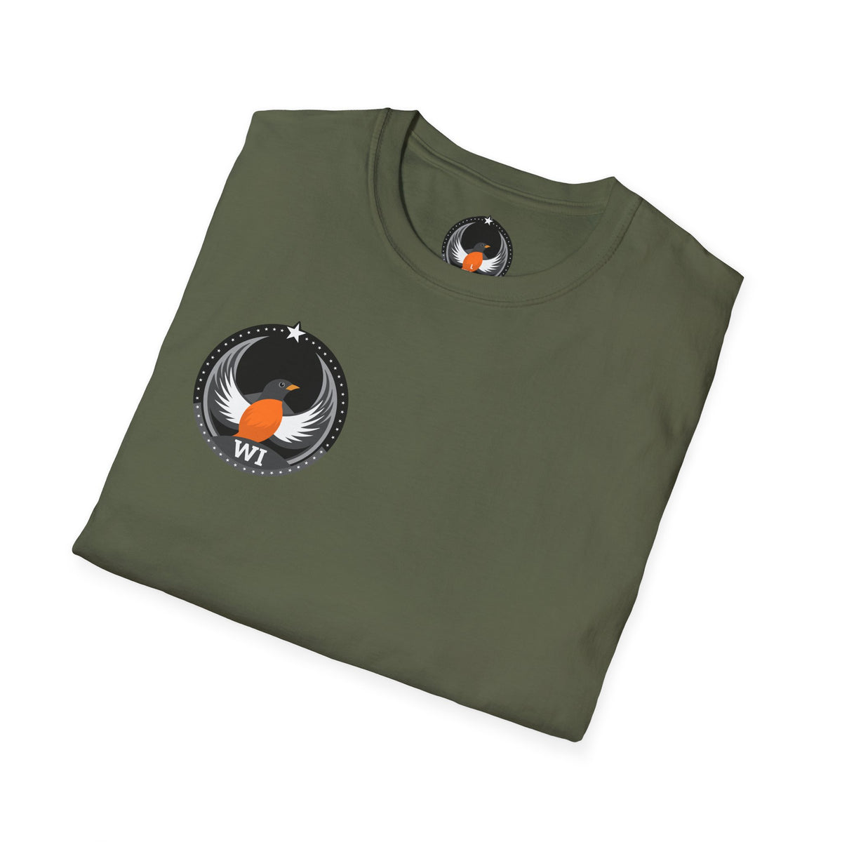 Bird Rebels Softstyle T-Shirt – WI – Dark
