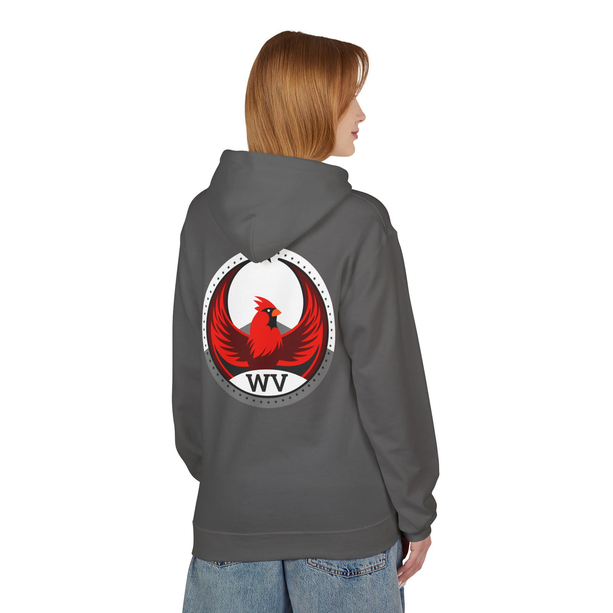 Bird Rebels Midweight Softstyle Fleece Hoodie – WV – Light