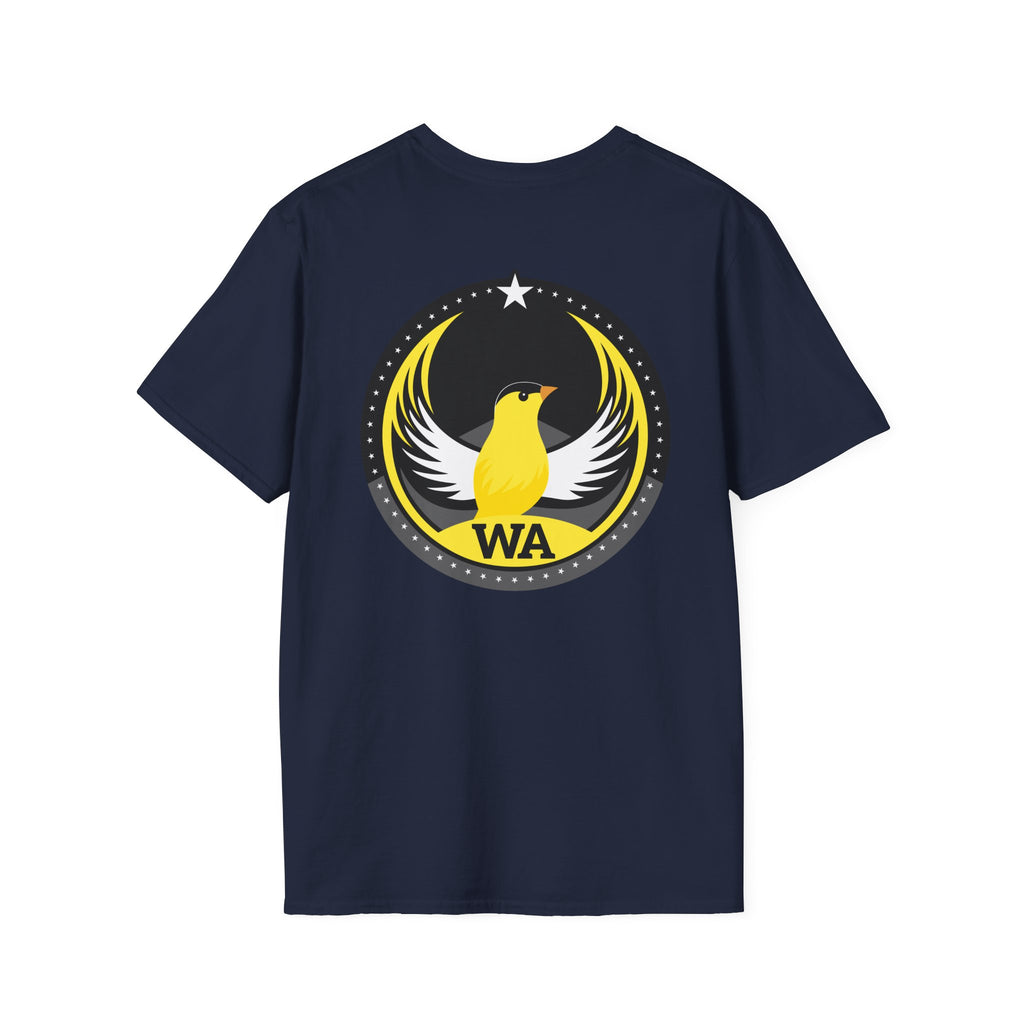 Bird Rebels Softstyle T-Shirt – WA – Dark