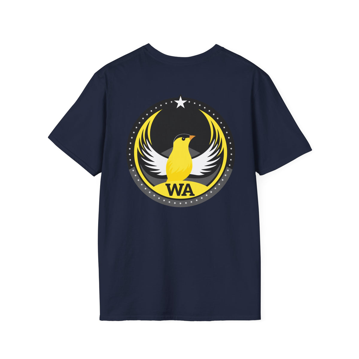 Bird Rebels Softstyle T-Shirt – WA – Dark
